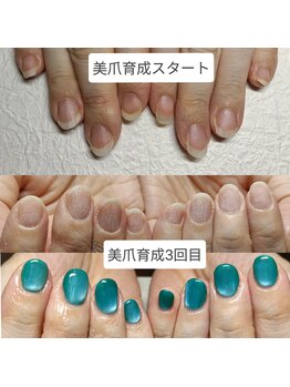 マニエネイル(mani e nail)/美爪育成は爪の形整えも大切です