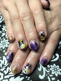 ハロウィンネイル