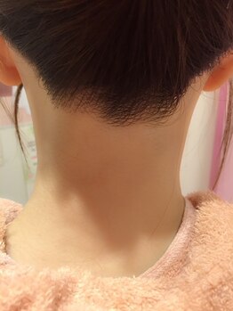 ヘアーアンドアイラッシュ デュークス 古河店(hair & eyelash dukes)/えりあし美人