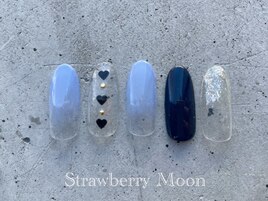 ハートホロネイル　￥6980