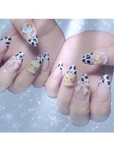 ルーミー アンド コー(Roomy&co.)/豹柄ネイル