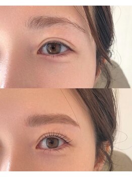 スー 梅田(suu)の写真/《眉毛のお悩み改善》アイブロウスタイリング(眉パーマ+眉wax)で生え方・量・色むらが気になる方におすすめ