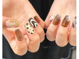 ～詰め込み秋ネイル～