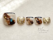 オル('olu)/9月フットネイル定額【Nuance】