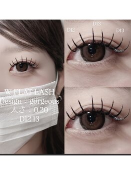 サッコ 栄店(Sacco)/【W flat】濃さアップ♪