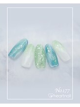 はあとねいる 博多駅筑紫口店/ハンドネイル：No.177