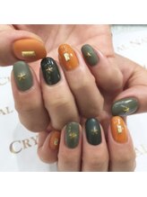 クリスタルネイル ボンベルタ橘店(CRYSTAL NAIL)/マットネイル