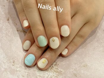ネイルズアリー 立川店(Nails ally)/ワンカラー