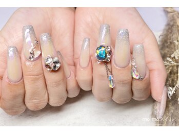 モモネイル(MOMO nail)/スカルプ持ち込みデザイン