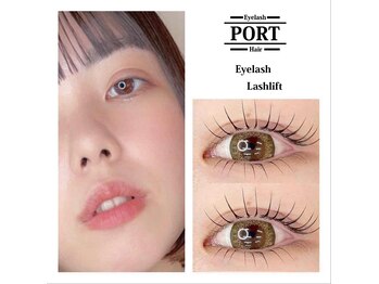 アイラッシュ ポート(Eyelash PORT)/パリジェンヌラッシュリフト