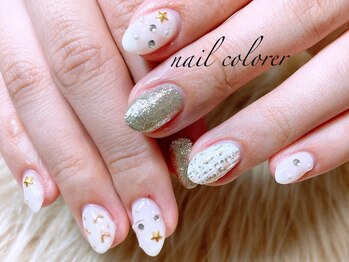 クロレ(colorer)/クリスマスネイル