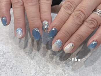 ユニックス サロンアンドスパ UNIX Salon&Spa 浦和美園店/マーメイドネイル