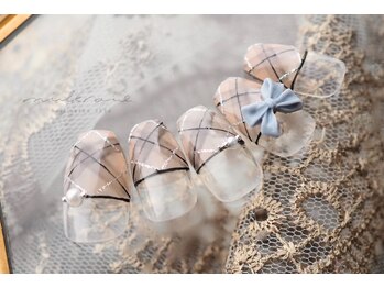 ミルクネイル(MILK NAIL)/シースルーチェック〈新規7500円