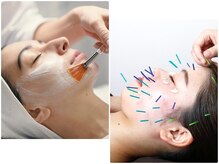 エステメニューも数多くございます！鍼灸×エステの同時施術も◎