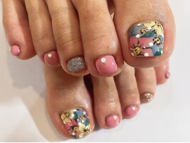 フラワーネイル