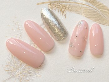 ボネール(nail ＆ eyelash Bounail)/定額コース7480円　パステル