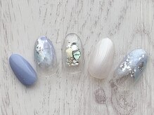 オズ ネイルアンドアイ(OZ NAIL&EYE)/さわやかマーブル