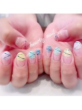 ハーティーネイル hearty nail 溝の口店/ヨーヨーネイル