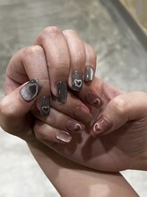ロカネイルズ(roca nails)/ハートマグネットネイル
