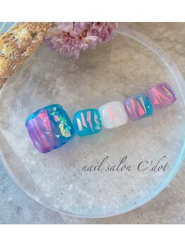 シードット(Cdot)/夏ネイル