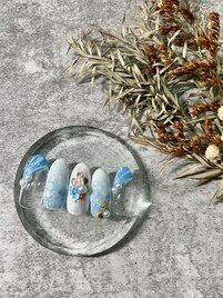 マーメイド夏ネイル