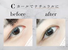 ルーム(room)/負担が少ないまつ毛パーマです♪