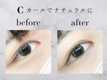 ルーム(room)/負担が少ないまつ毛パーマです♪