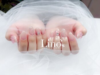 リノズネイルサロンプラス(Lino's Nail Salon +)/ワンカラー×ストーン☆