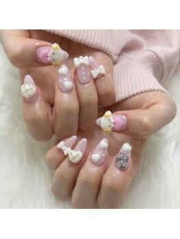 プリュム(Plume)/3D/推しネイル/キャラクター