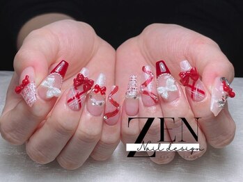 ゼン ネイル デザイン 池袋(ZEN NAIL DESIGN)/* 長 さだしやり放題×つけ放題