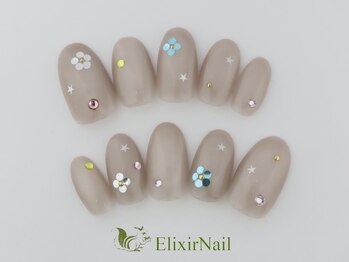 エリクサーネイル 西武新宿(Elixir Nail)/定額a  シンプル/クーポン使用