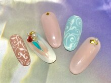 オズ ネイルアンドアイ(OZ NAIL&EYE)/ペルシャ風アート