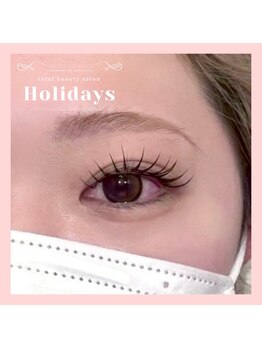 ホリデイズ(Holidays)/フラットラッシュ120本