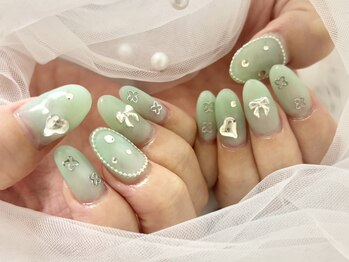 ネイルガール 銀座(Nail girl)/ワンホンシンプルデザイン