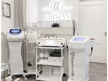 ルルアス 銀座(LuLuAS)/マシンも豊富に取り扱ってます