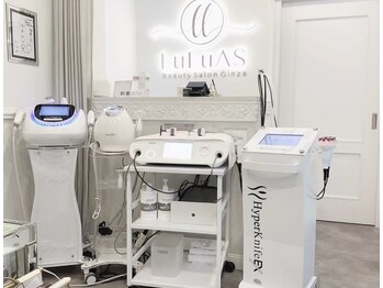 ルルアス 銀座(LuLuAS)/マシンも豊富に取り扱ってます