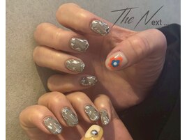 ミラー　ショートネイル