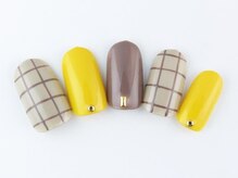 まつげアンドネイル ディアマンローズ(DIAMANT ROSE)/チェックネイル90分6930円