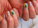 押し花ネイル