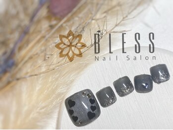 ネイルアンドアイラッシュ ブレス エスパル山形本店(BLESS)/夏にぴったり奥行きネイル