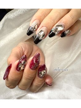 アシンメトリーネイル