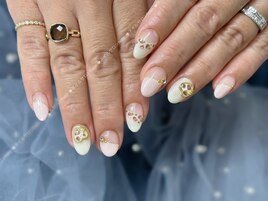 ヒョウ柄ネイル
