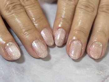 ディースタイル ネイルスタジオ(d-style)/6月C/P◎マグネットネイル¥6,600