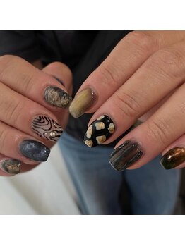 サトリネイルルーム 京橋店(Satoril nail room)の写真/最旬ファッションを彩るCUTEなデザイン多数ご用意!【more... art ¥7000~(オフ込・マッサージ付)】