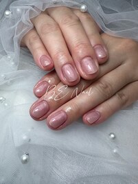 ワンカラーネイルです