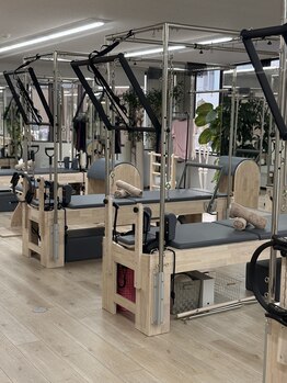 ラ ピラティス 静岡店(La pilates)/スタジオ内の雰囲気