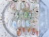 【HAND】定額コース《甘皮ケア》¥6500~7500　別途＋パラジェル変更可