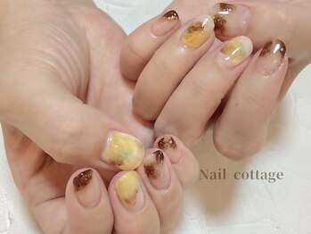 ネイルコテージ(Nail cottage)/秋色ニュアンス