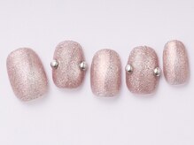 アイ ネイルズ 天神店(I nails)/キラキラマグフラッシュ　￥6500