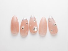 アリサネイル(ALISA NAIL)/ゆるふわ上品定額デザイン